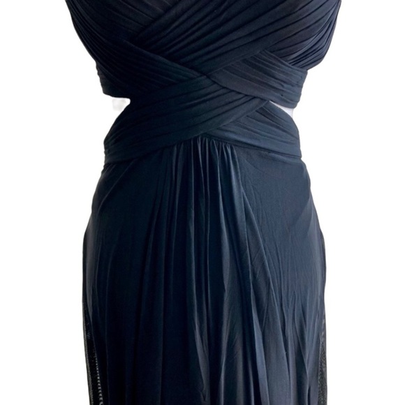 The Perfect Dress Long Black Cut Out Formal Party Dress - Picture 6 of 6